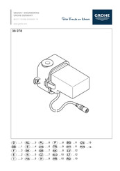 Grohe 36 078 Instructions