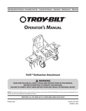Troy-Bilt FLEX Operator's Manual