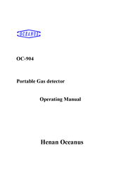 Oceanus OC-904 Operating Manual