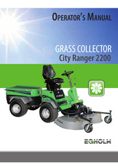 Egholm City Ranger 2200 Operator's Manual