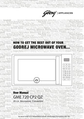 Godrej GME 720 CP2 QZ User Manual