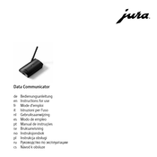 Jura Data Communicator Instructions For Use Manual