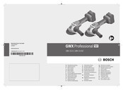 Bosch Professional GWX 18V-15 C Original Instructions Manual