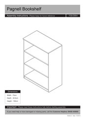 Argos Pagnell 709/2664 Assembly Instructions Manual
