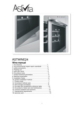 Astivita ASTWINE24 Manual