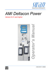 Swan Analytical Instruments AMI Deltacon Power Operator's Manual