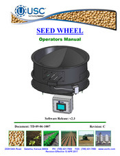Usc Seed Wheel Operator's Manual