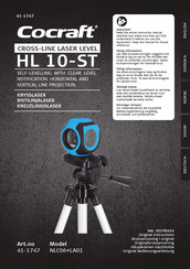 Cocraft HL 10-ST Original Instructions Manual