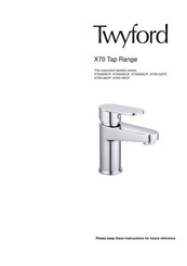 Twyford X705255CP Instruction Booklet