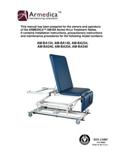 Armedica AM-BA140 Manual