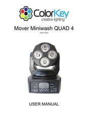 ColorKey Mover Halo Beam QUAD 4 User Manual