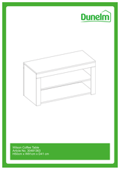 Dunelm Wilson Coffee Table Manual
