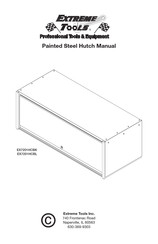 Extreme Tools EX7201HCBK Manual