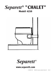 Separett CHALET 4210 Manual