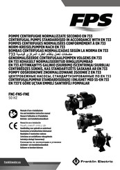 FPS FNE Series Use And Installation Instruction Manual
