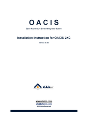 ATA OACIS-2XC Installation Instruction