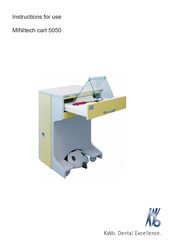 KaVo MINItech 5050 Instructions For Use Manual