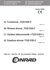 Conrad 64 64 05 Operating Instructions Manual