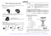 Unitech MS351 Quick Manual