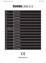 Emos EM-213 Manual