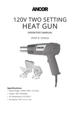 Ancor 703023 Operator's Manual