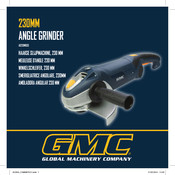Global Machinery Company AG230MGSS Manual