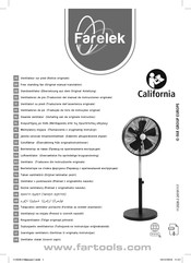 Far Tools Farelek California Original Manual Translation