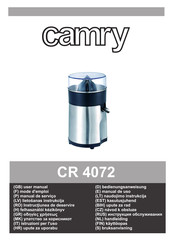 camry CR 4072 User Manual