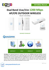 Guepard Networks GO1200ac Manual