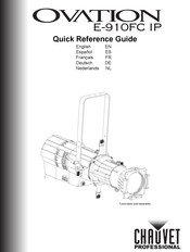 Chauvet Professional Ovation E-910FC IP Quick Reference Manual