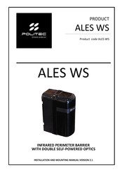 Politec ALES WS Installation And Mounting Manual