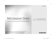 Samsung CE77JD Series Owner's Instructions & Cooking Manual