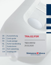 Simons Voss Technologies TRA.G2.FSR Quick Manual