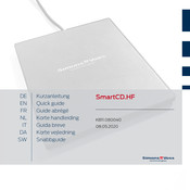 Simons Voss Technologies SmartCD.HF Quick Manual