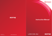 SONIQ Qvision L26V10A-AU Instruction Manual