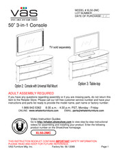 VAS XL50-2MC Manual