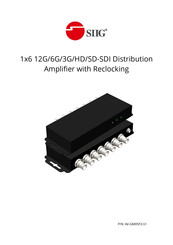 SIIG AV-GM05F3-S1 User Manual