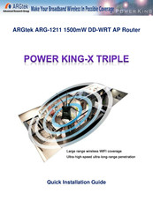 ARGtek ARG-1211 Quick Installation Manual