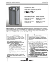 Brute BNTV1000 Installation And Operation Instructions Manual