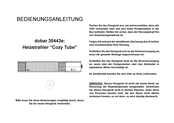 dobar Cozy Tube Instruction Manual