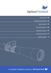 Bird Control Group Agrilaser Handheld User Manual