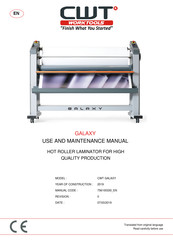 Flexa CWT GALAXY Use And Maintenance Manual