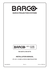 Barco R814577K Installation Manual