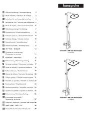 Hans Grohe Crometta E 240 1jet 27284000 Instructions For Use/Assembly Instructions