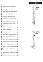 Hans Grohe Crometta S 240 1jet 27269000 Instructions For Use/Assembly Instructions