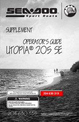 Seadoo UTOPIA 205 SE Operator's Manual