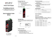 ANTAIRA INJ-0200G-at-24 Series Quick Installation Manual
