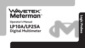 Wavetek Meterman LP10A Operator's Manual
