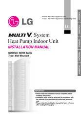 LG Multi V S5 Series Installation Manual