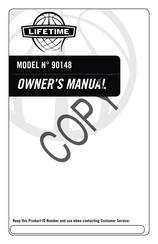 Lifetime 90148 Owner's Manual